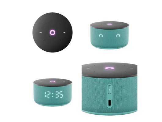 Умная колонка ЯНДЕКС СТАНЦИЯ МИНИ 3 БИРЮЗОВЫЙ (YNDX-00027TRQ)